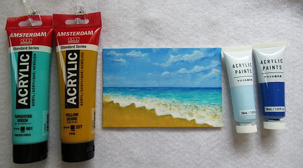海の描き方 ベーシックな海