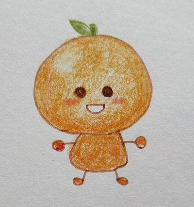 可愛い オレンジ